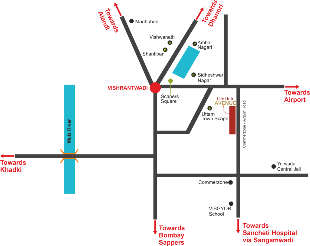 life hub map